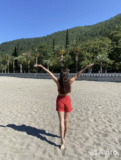 Костюм шорты и топ