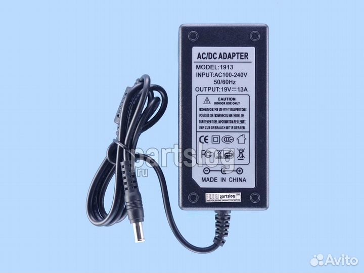 Блок питания для монитора 19V 1.3A 6.5x4.0mm 24W