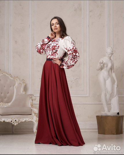 Платье в пол