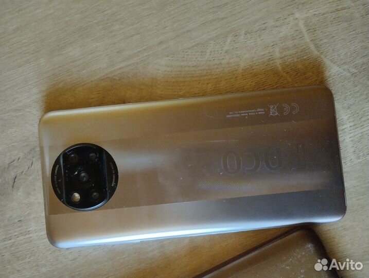 Сломанный Poco x 3 pro