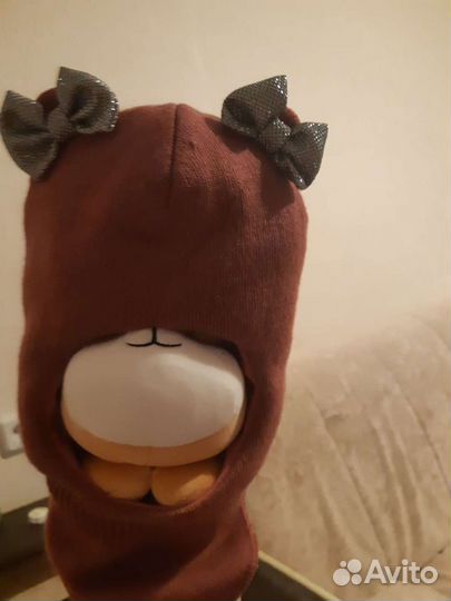 Шапка шлем демисезонная на 2 г