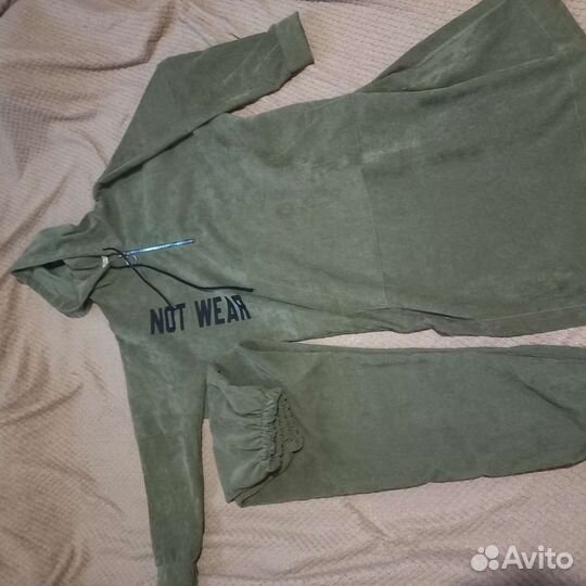 Костюм двойка женский 48 размер, ткань Вельвет