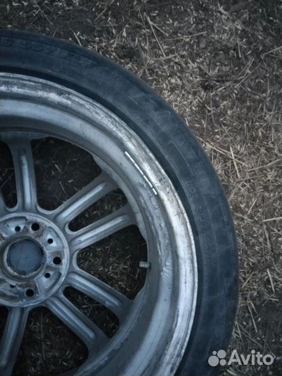 Продам летнию резину комплект б/у 4шт
