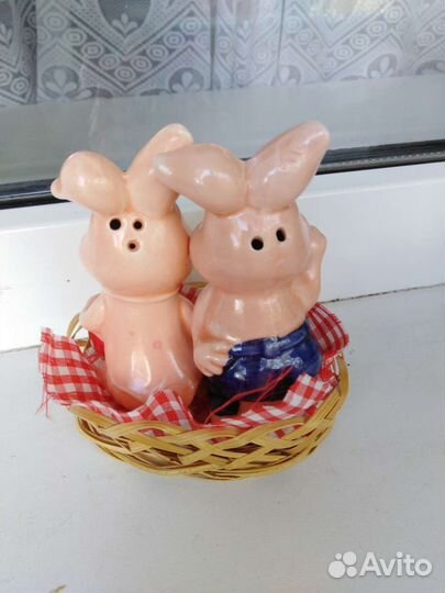 Набор для специй,Зайчата