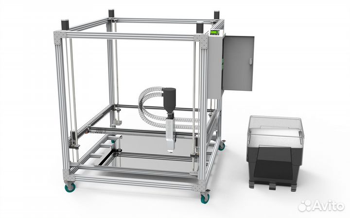 3d принтер Scale с гранульной загрузкой