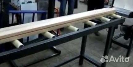 Термоусадочная машина для бруса, досок и др