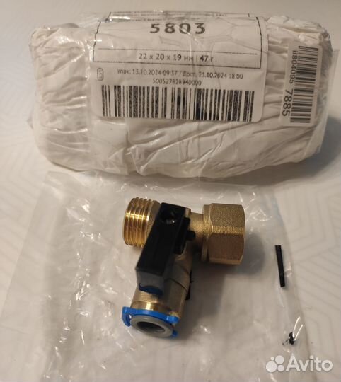 Тройник для подключения фильтра