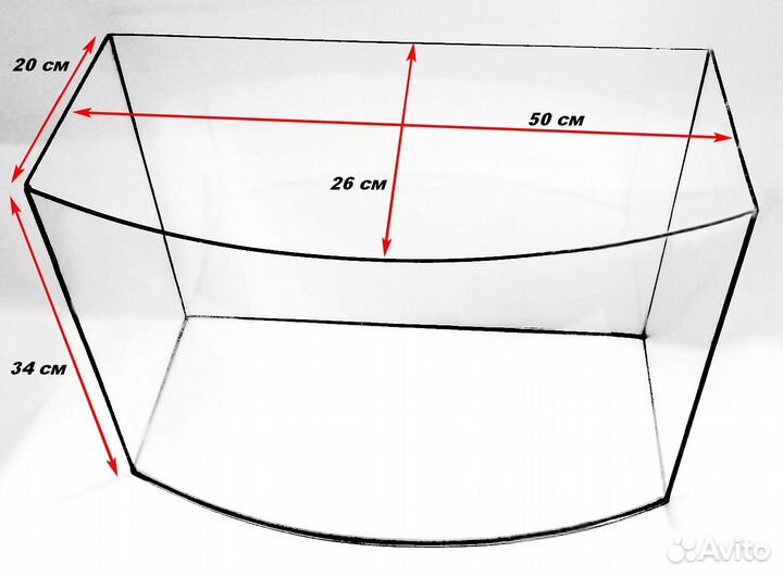 Аквариум 40 литров