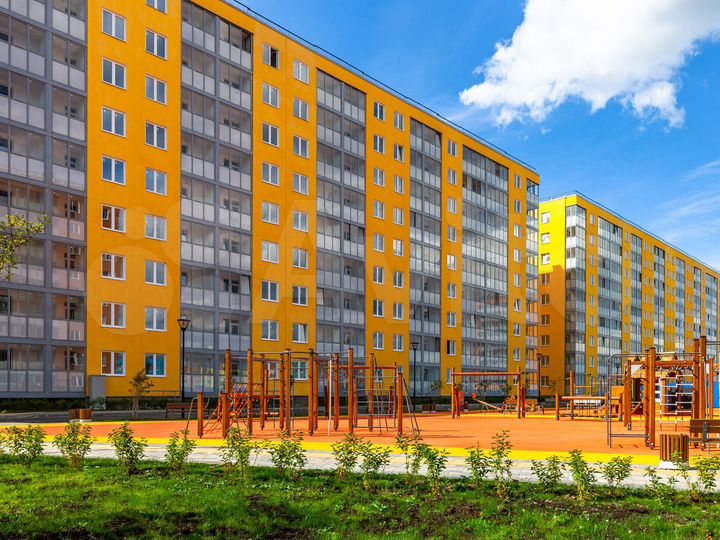 1-к. квартира, 34,7 м², 3/8 эт.