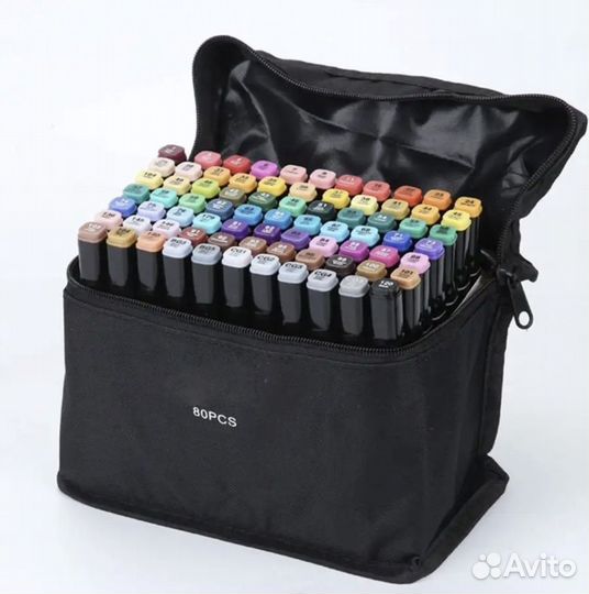 Маркеры двухстороние для скетчинга новые