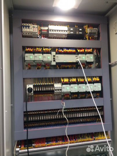 Программирование плк, разработка схем, монтаж