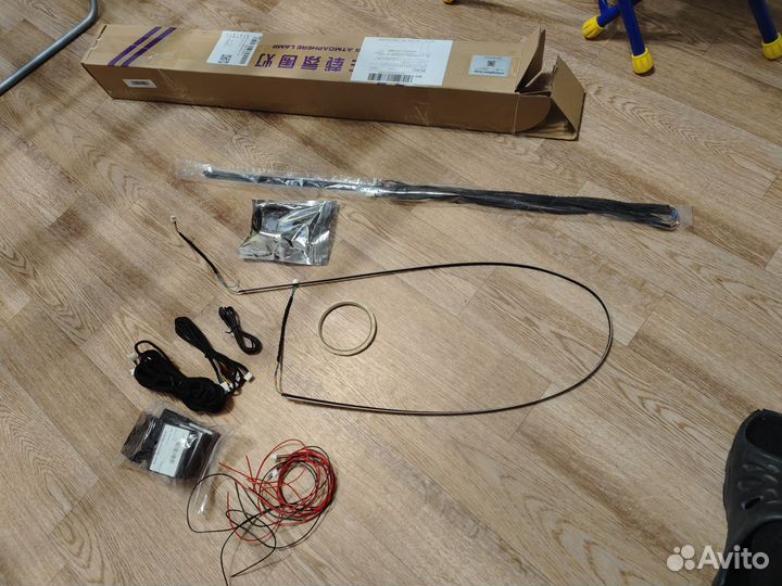 Атмосферная подсветка салона автомобиля