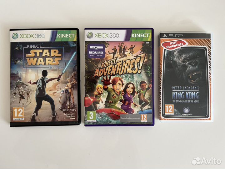 Диски на PC DVD, xbox 360, PSP
