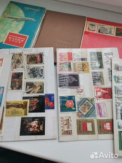 Почтовые марки СССР и зарубежные