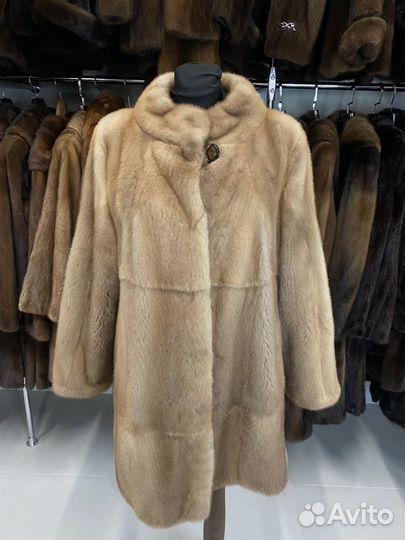 Elena Furs. Премиум шуба из норки 54-56 р