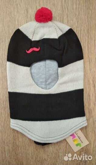 Шапка Шлем демисезонный новый 46