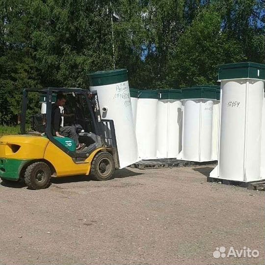 Септик с установкой для дачи