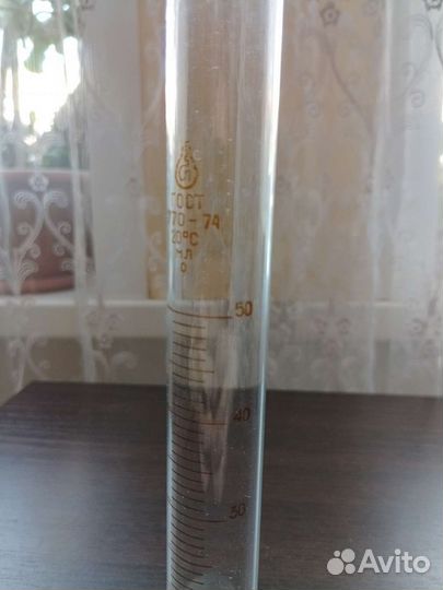 Колба-мензурка измерительная