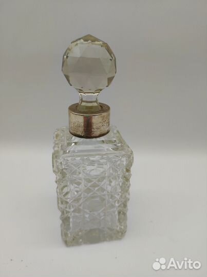 Флакон для духов, хрусталь, Туалетная баночка нач