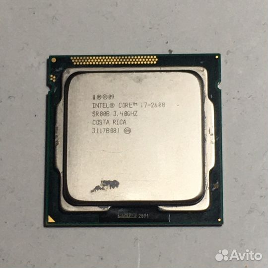 Процессор intel core i7 2600 3.4 Ghz