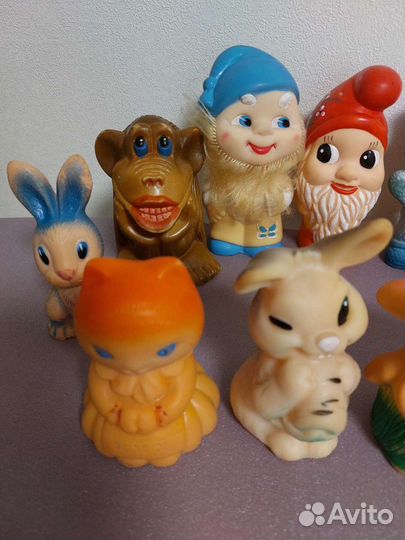 Игрушки резиновые СССР