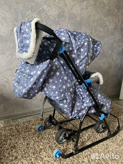 Коляска санки