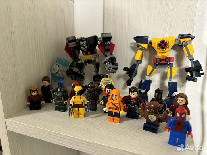 Lego marvel лоты минифигурок