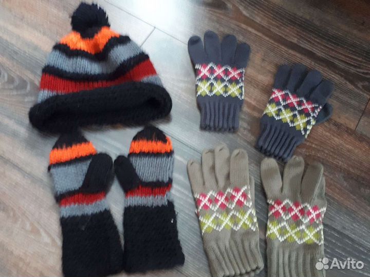 Кепки, Шапки, перчатки H&M