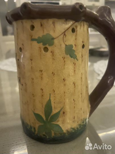 Старинная кружка с секретом напейся, да не облейся