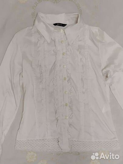 Школьная рубашка на девочку подростка 158 -164см