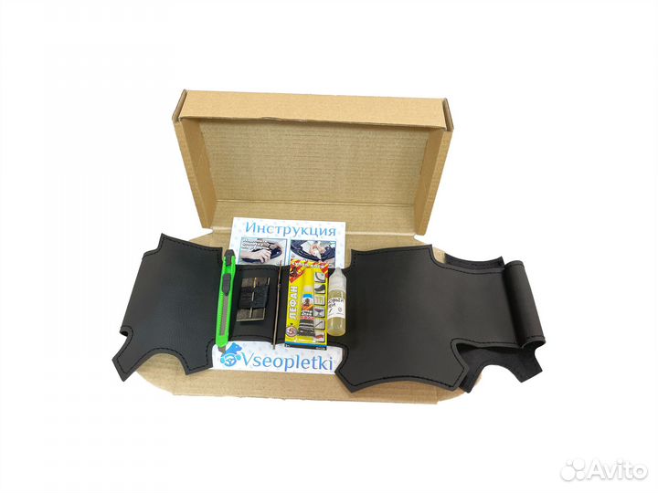 Оплетка на резиновый руль Ford Focus 2