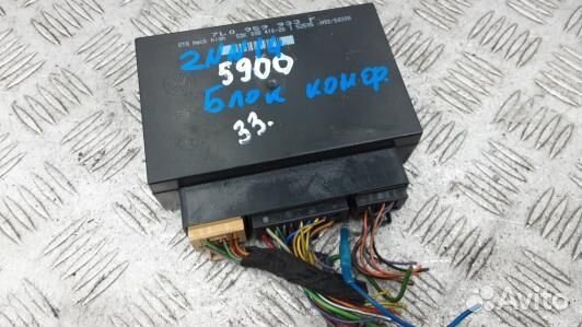 Блок комфорта volkswagen touareg 7L (2NN14M301)