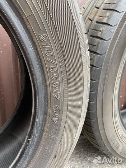 Шины летние 215/55 r17