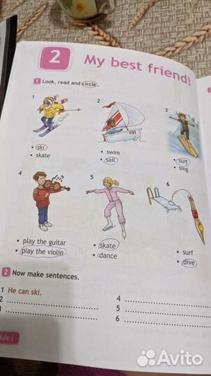 Spotlight 4 класс рабочая тетрадь