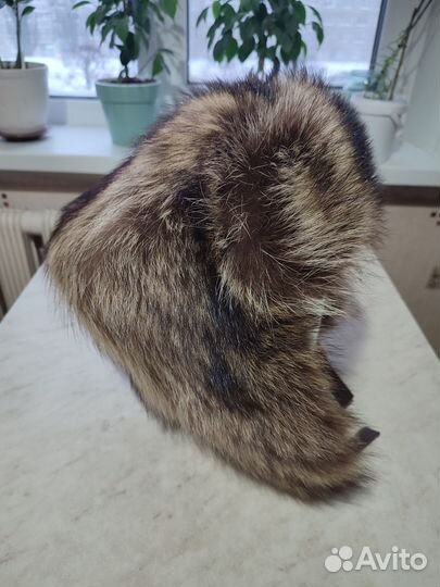 Шапка ушанка мужская Енот