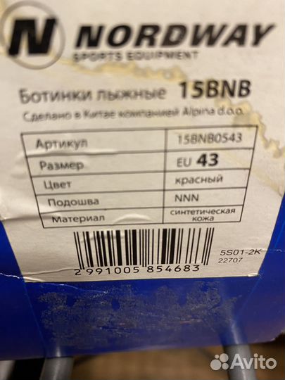 Лыжные ботинки