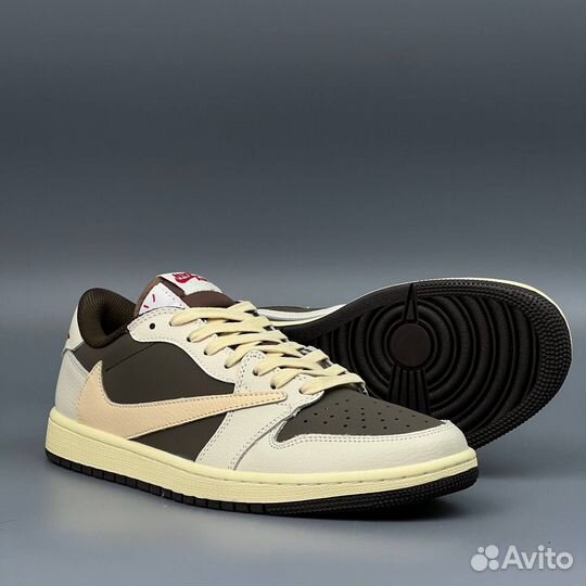 Кроссовки Nike Air Jordan 1 Low X Travis Scott