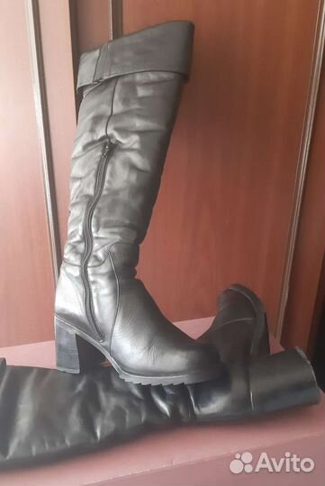 Сапоги - ботфорты.зима