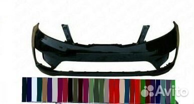 Бампер передний Kia Rio 2011-2015 в цвет
