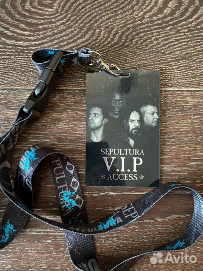 VIP бейдж Sepultura