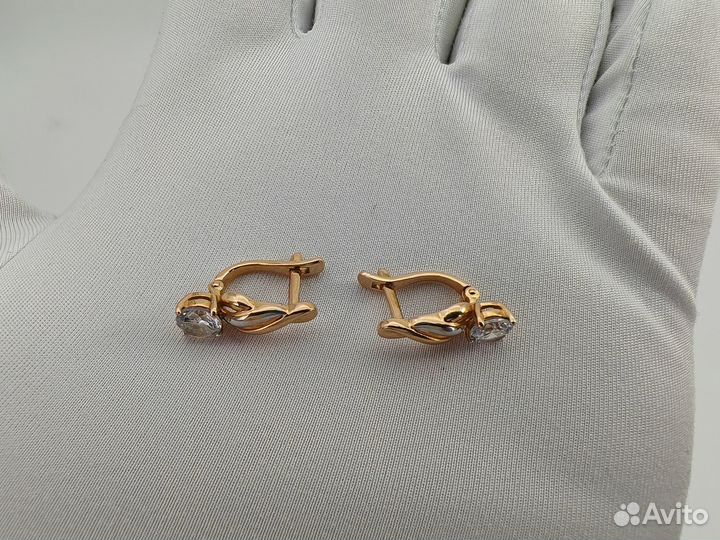 Золотые Серьги 585 пробы. Рассрочка