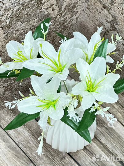 Искуственные цветы упаковка 40 штук