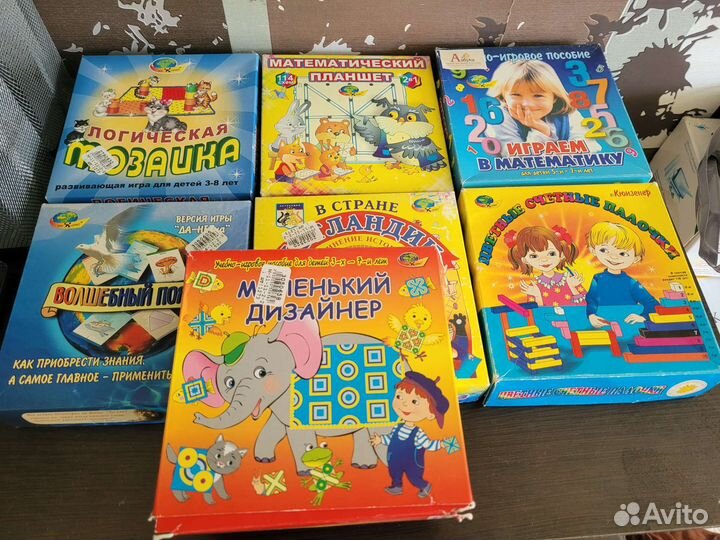 Развивающие пособия Корвет