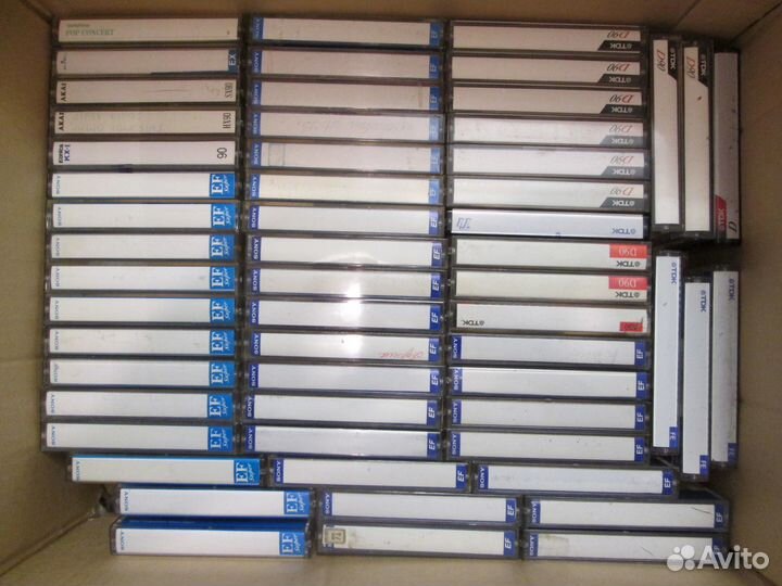 Аудиокассеты запечатаные