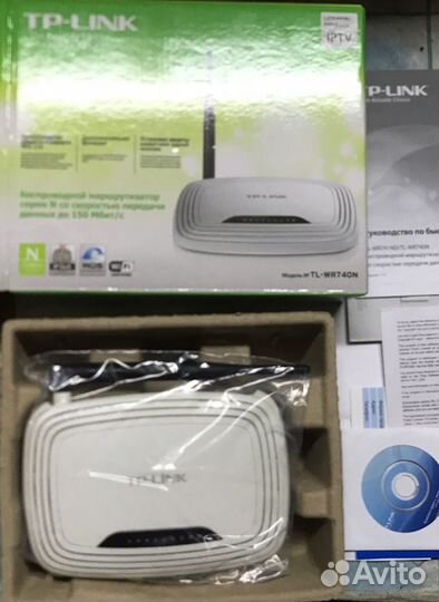 Wi-Fi роутер TP-Link TL-WR740N
