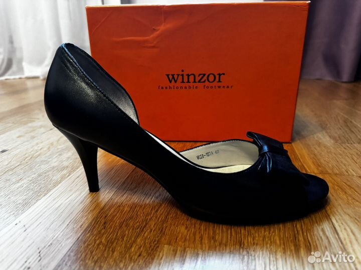 Туфли женские кожаные 40 размер
