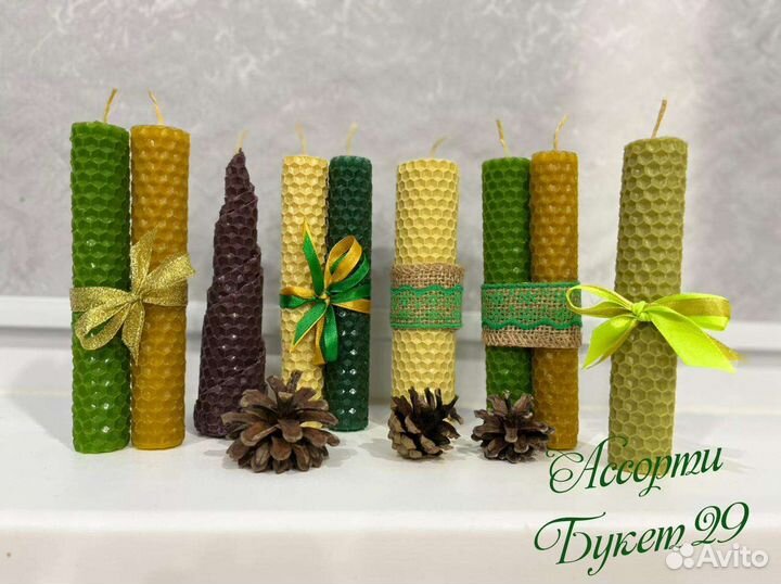 Свеча из натуральной вощины