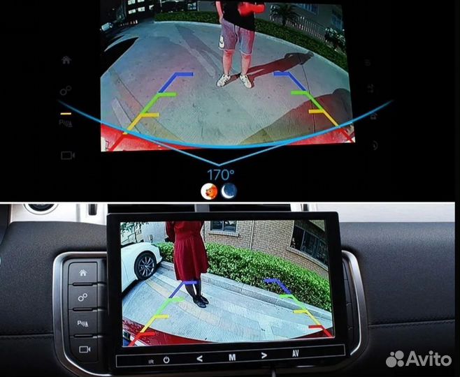 Камера заднего вида AHD