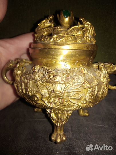 Курильница для благовоний бронза