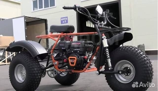 Трицикл сафари-3L-8+